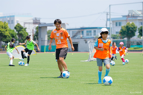 写真：シュート