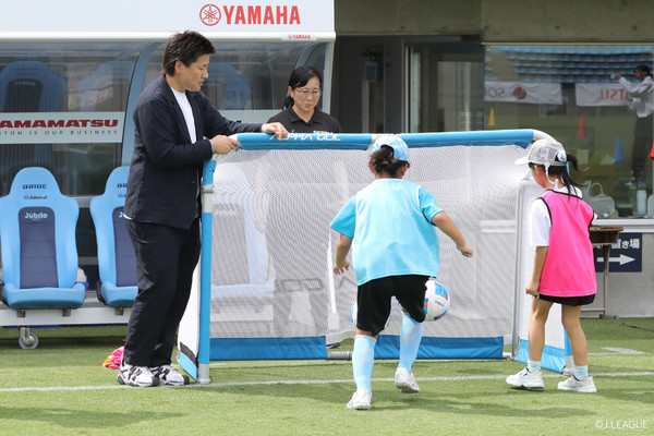 写真：シュート